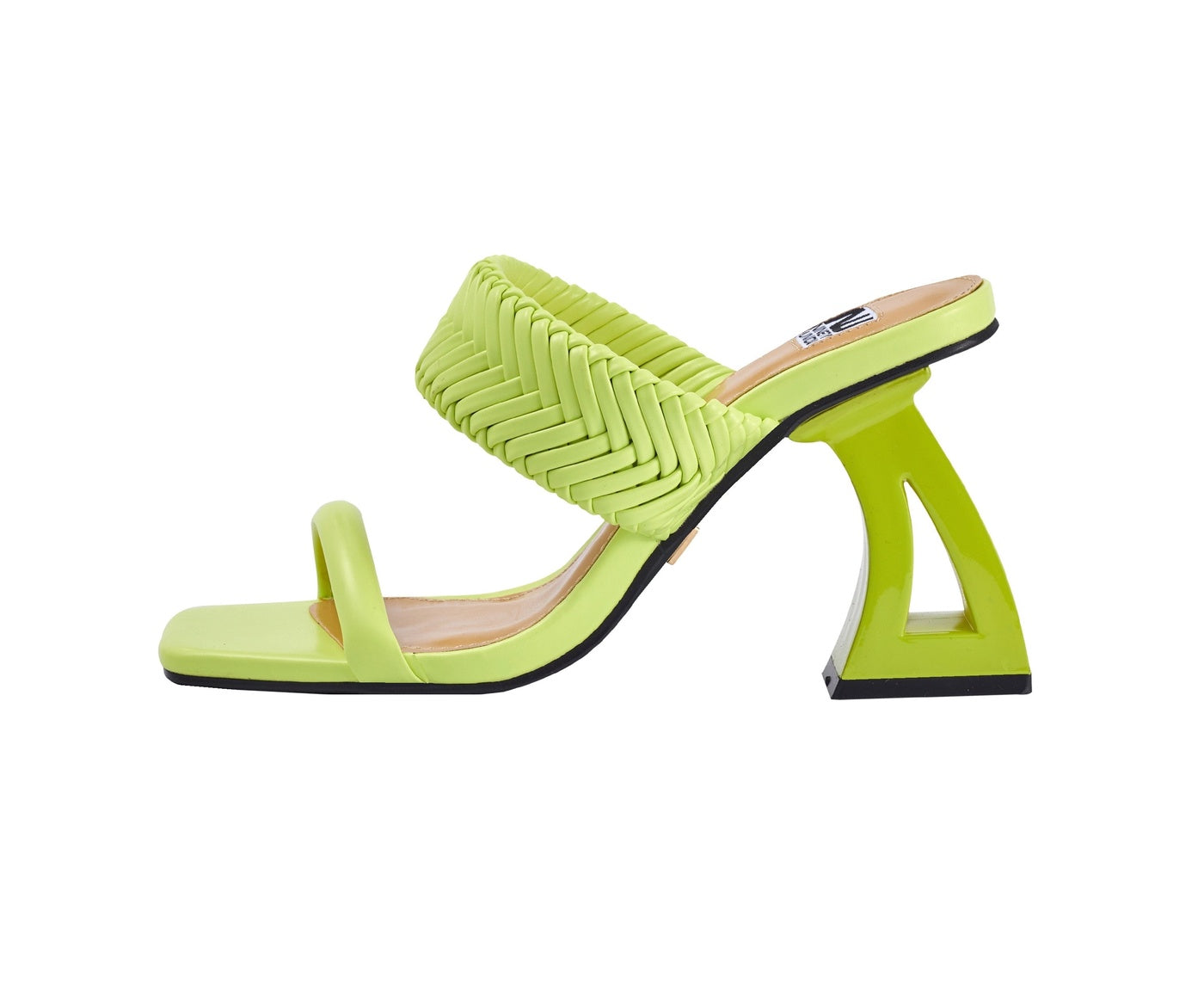  Ninety Union Malibu Two Banded Slide - Lime - Bonton