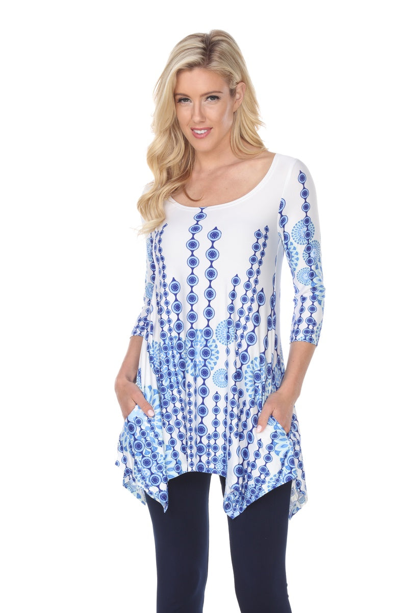  White Mark Women's Rella Tunic Top - S - Bonton