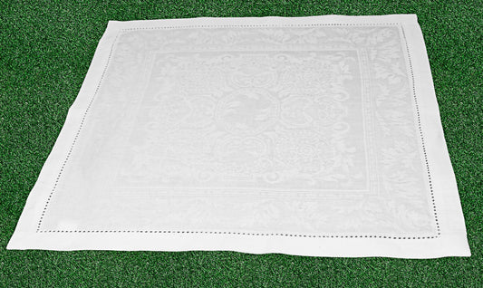 Arboretum Set of 6 Linen Napkins - White