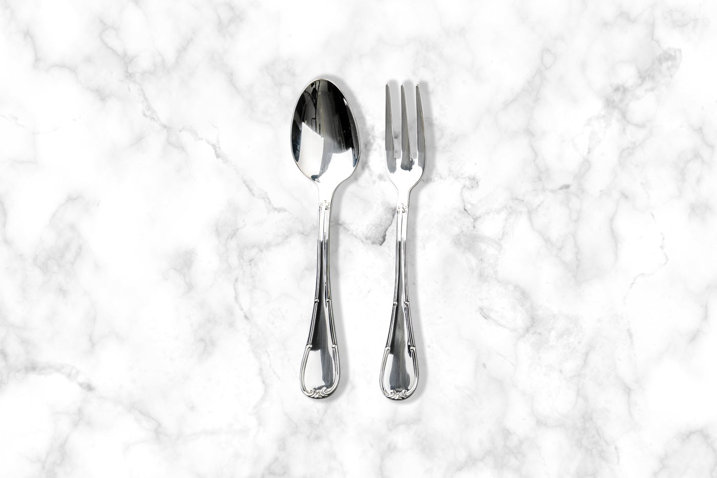  Mepra Raffaello Serving Set - Silver - Bonton