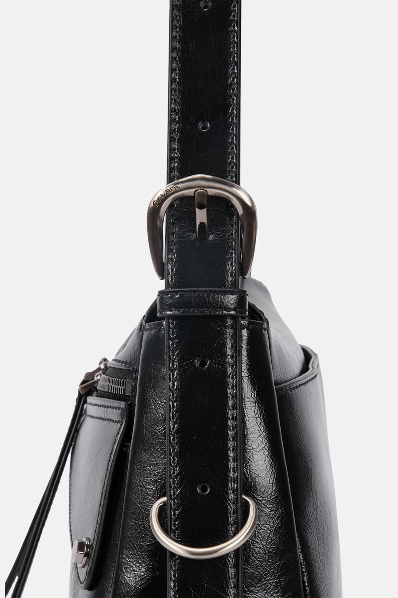  Oryany Oryany - Moto Shoulder Medium Should Bag Handbags - Black / One Size - Default Title - Bonton