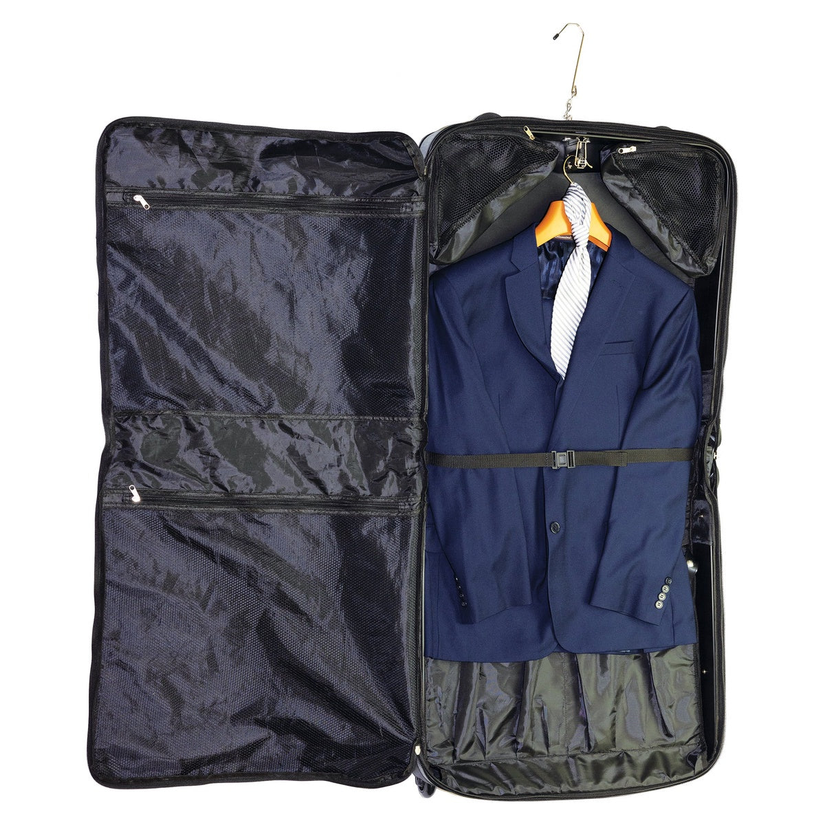  Geoffrey Beene Geoffrey Beene Rolling Garment Carrier Luggage, Gray - Default Title - Bonton