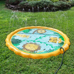 Inflatable Safari Children's Sprinkler Mat - 60"