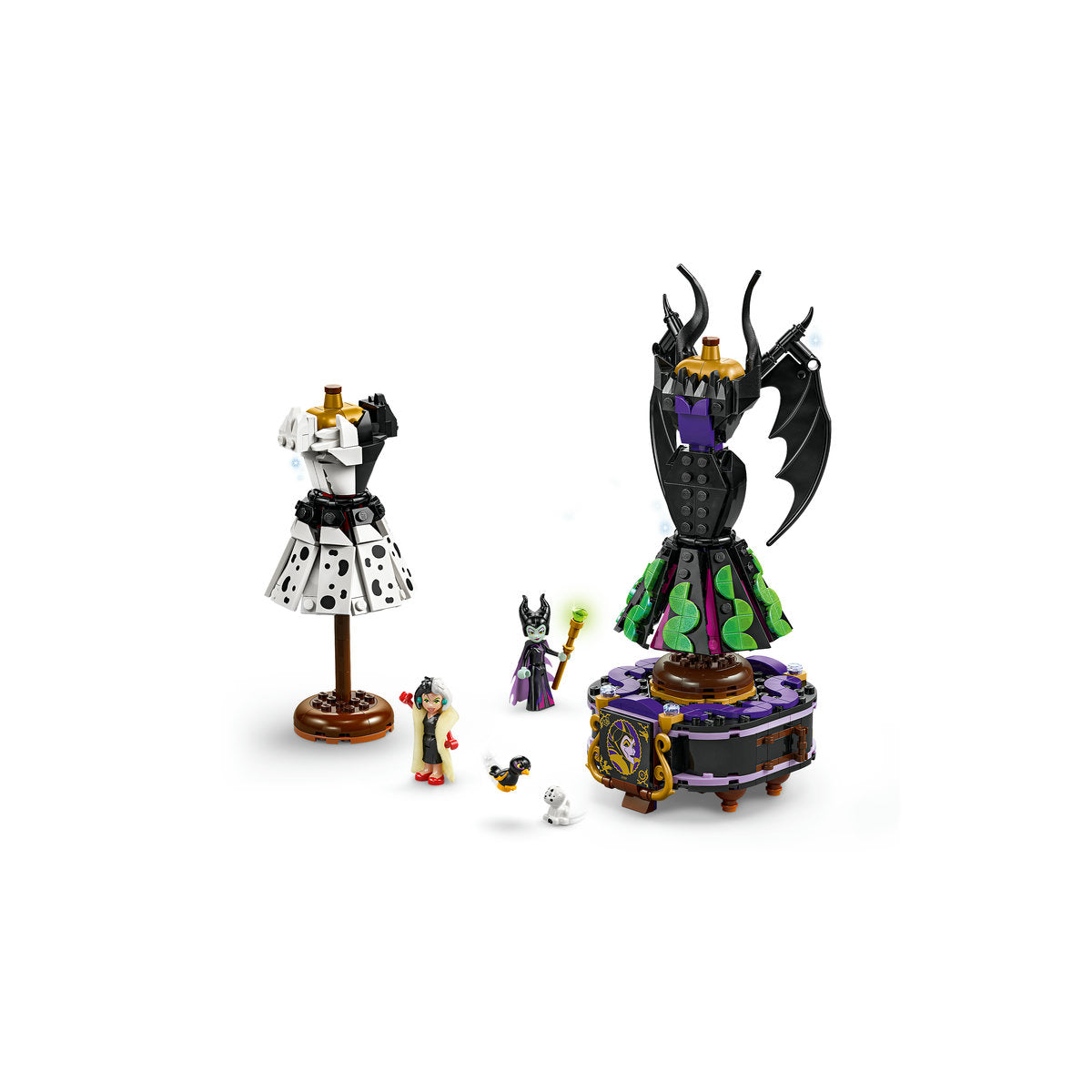  LEGO LEGO® ǀ Disney Villains Maleficent’s and Cruella De Vil’s Dresses 43262 - Disney - Bonton
