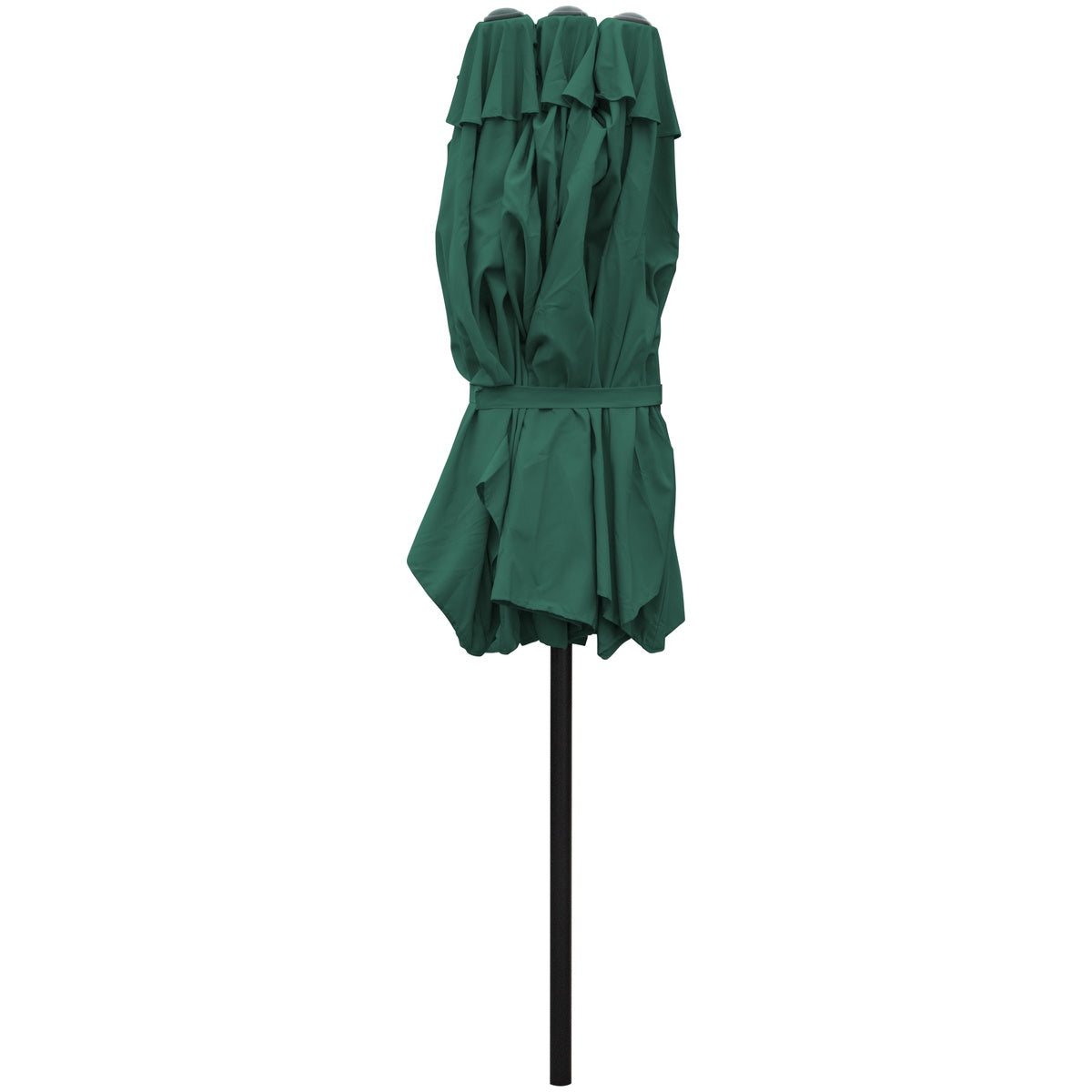  Northlight 15' Outdoor Patio Market Umbrella With Hand Crank  Green - Green - Bonton