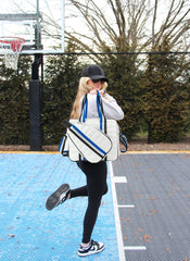 Judy Pickleball Tote Courtly White/Blue