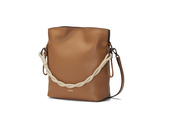  Oryany Madeleine Bucket - Medium Crossbody - Sand Brown - Bonton