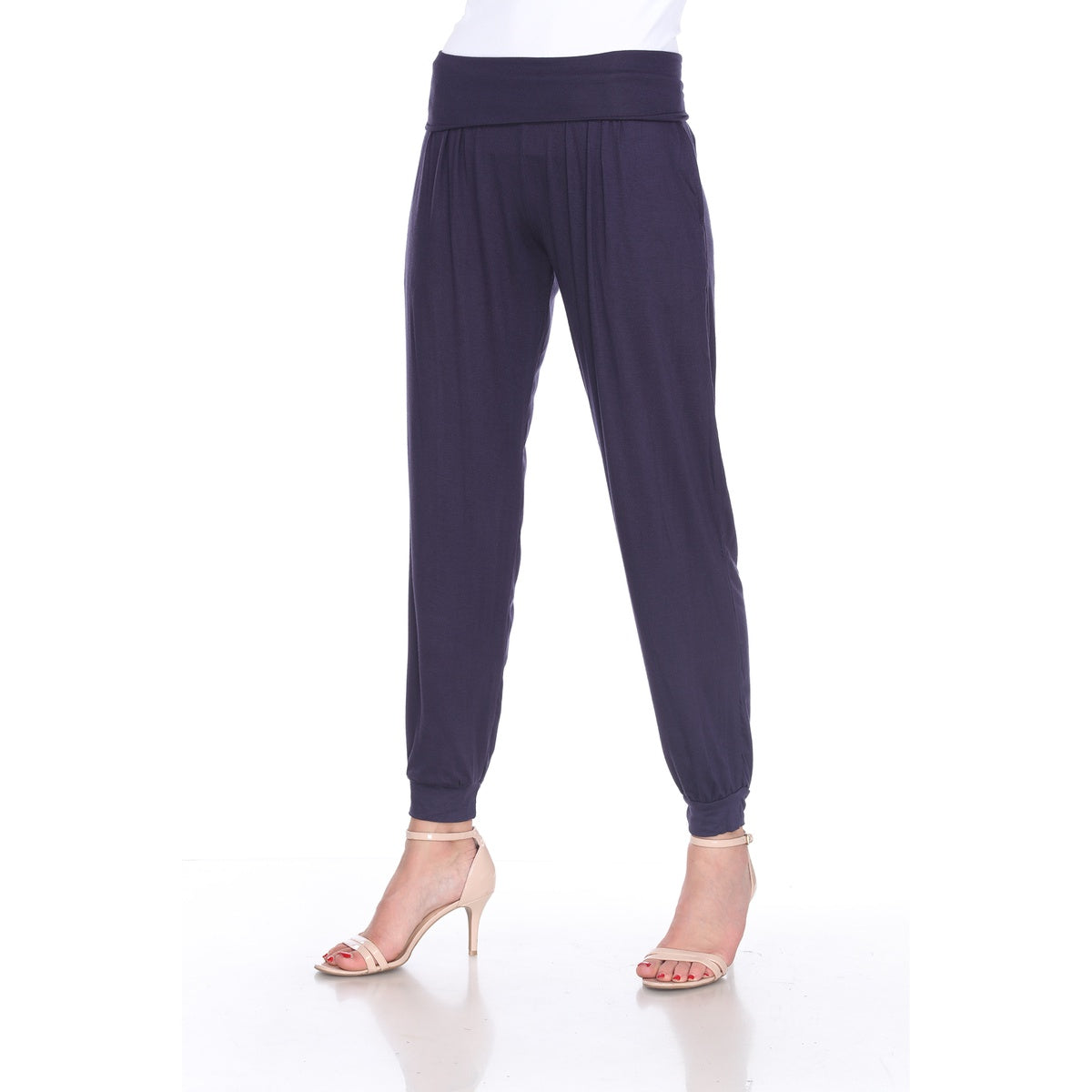  White Mark Harem Pants - S - Bonton