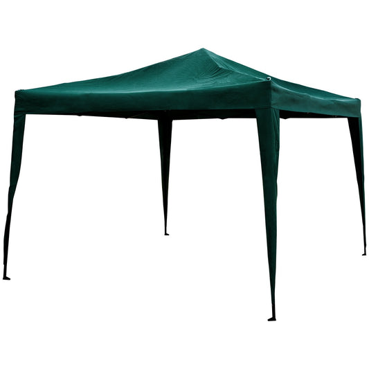 10' X 10' Green Pop-Up Outdoor Canopy Gazebo