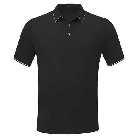 Simple Sophistication Polo BLACK/SILVER