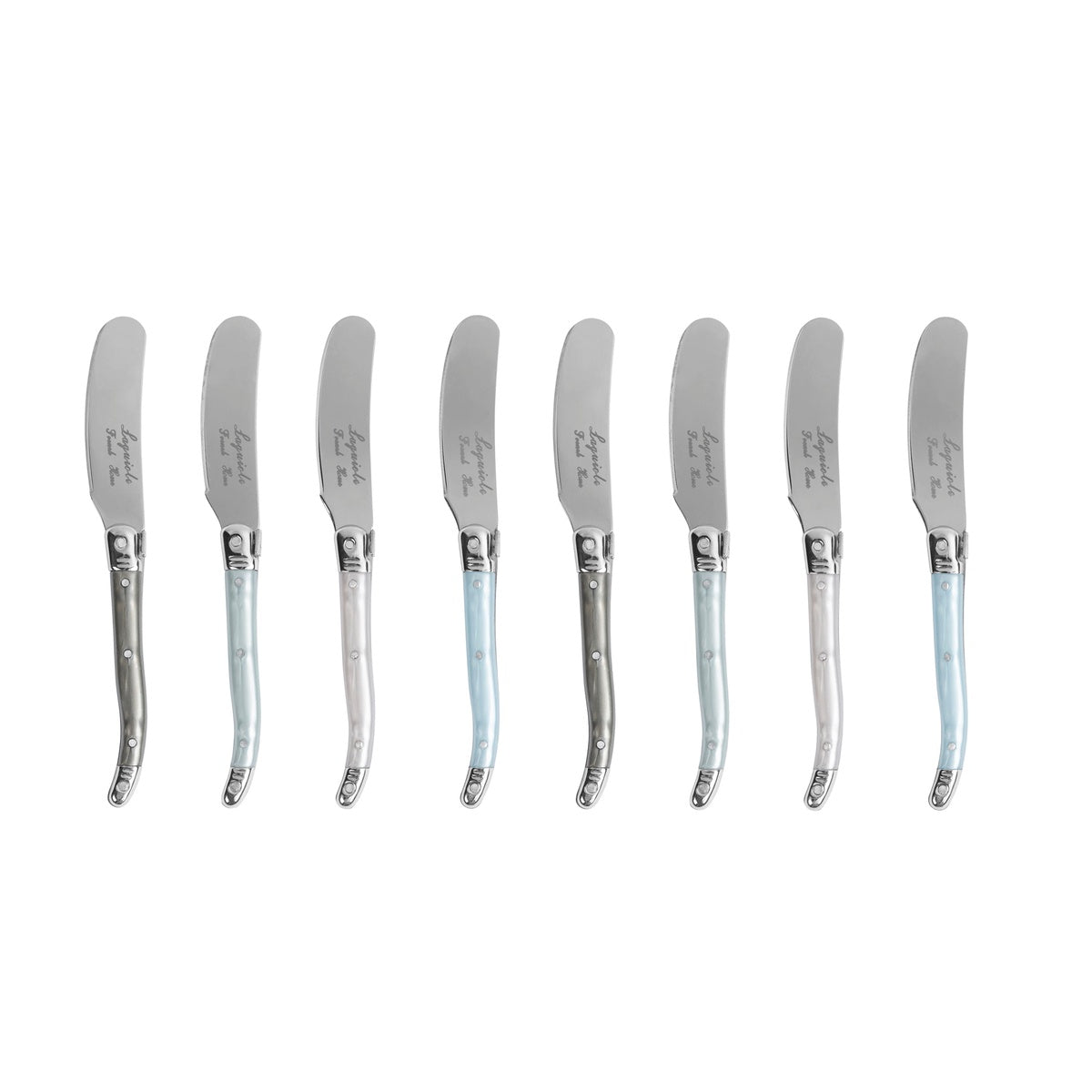  French Home 8-Piece Laguiole Spreader Set With Mother of Pearl Handles - Default Title - Bonton