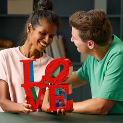 LEGO® Art LOVE, Gift for Couples and Home Decor Idea 31214