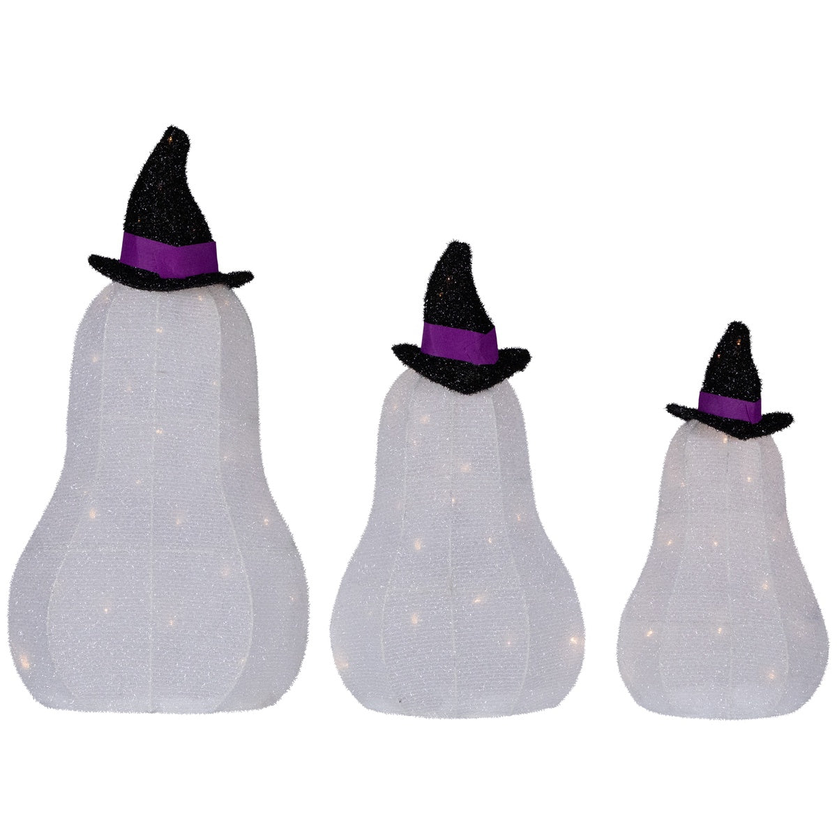  Northlight LED Jack O' Lantern Ghosts Outdoor Halloween Decorations - 23.5