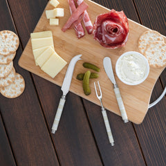 Jubilee Cheese Knife, Spreader and Fork Set - Shades of Light