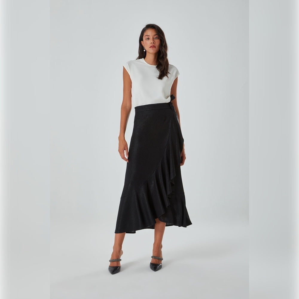  Mizalle Mizalle Skirt Black - Skirt - Black - Bonton