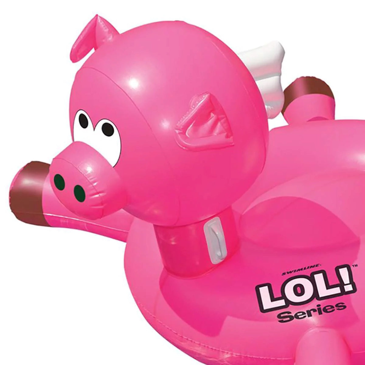  Swim Central Inflatable Flying Pig Swimming Pool Float - 54