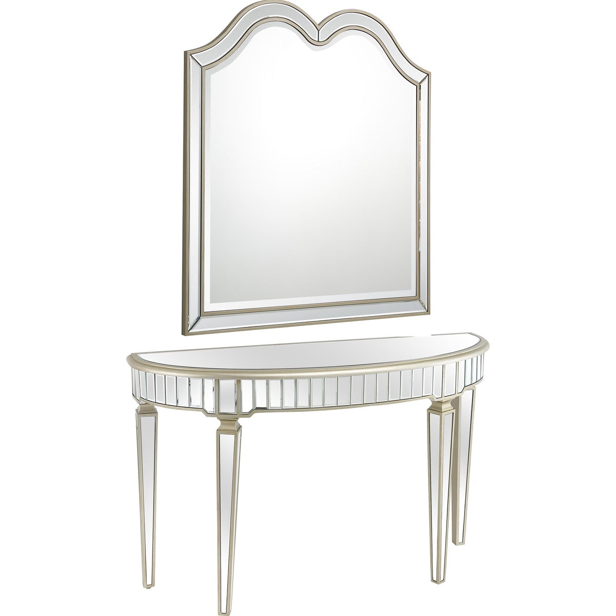  Marilyn Wall Mirror and Console Table - Mirror - Bonton