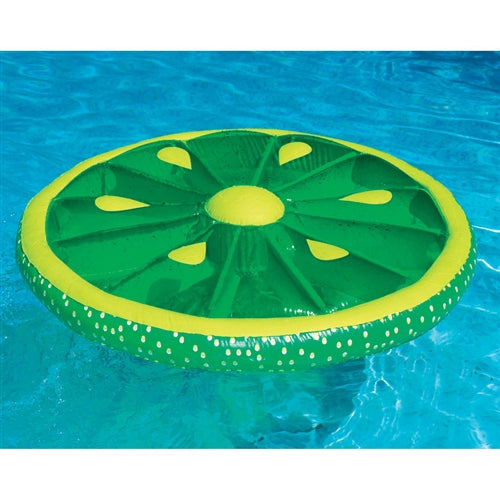  Inflatable Fruit Slice Swimming Pool Lounger Raft - Orange - Bonton