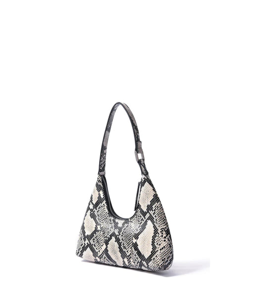 Alexia Bag in Smooth Leather Snake Skin Style