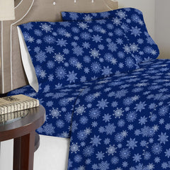 Snowflakes Navy