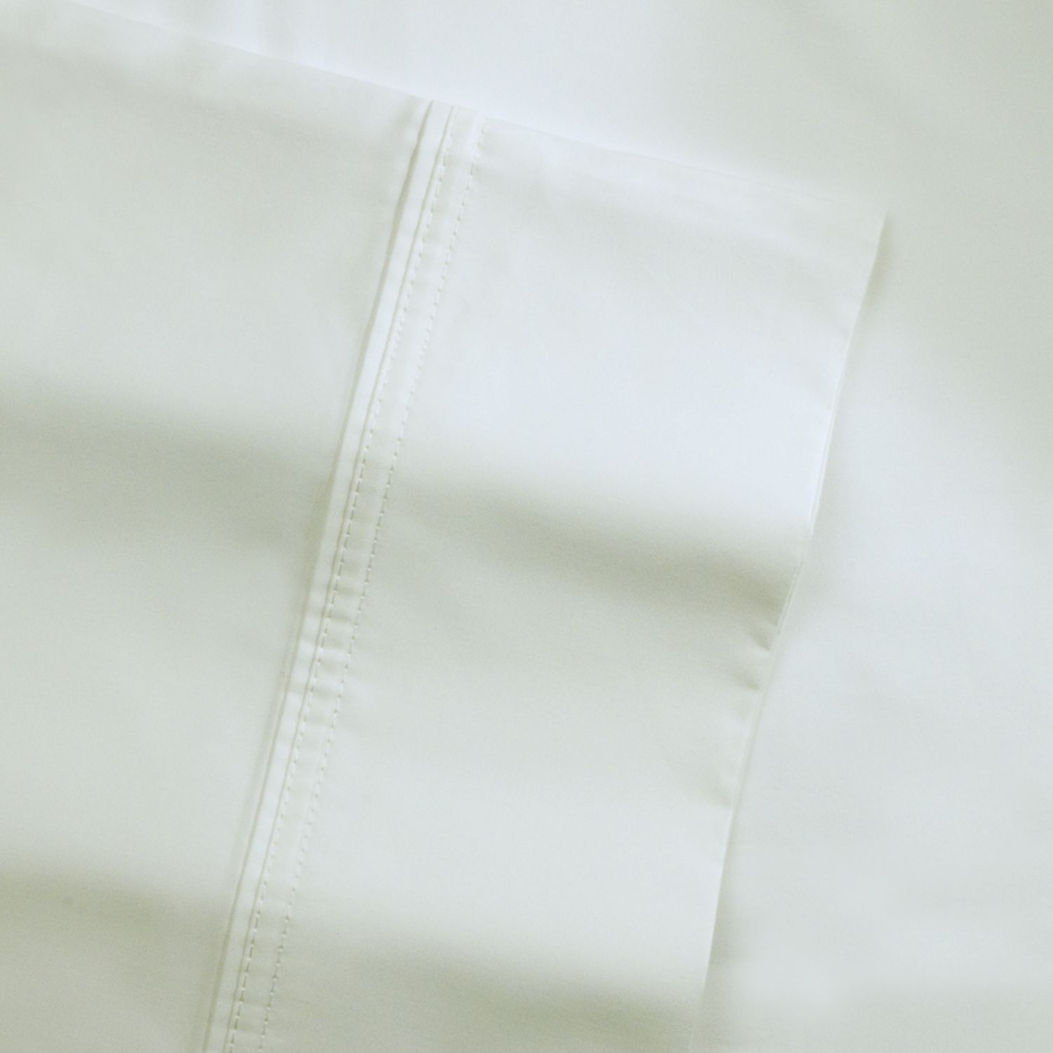  Pointehaven 500 Thread Count Pillowcases - Ivory - Bonton