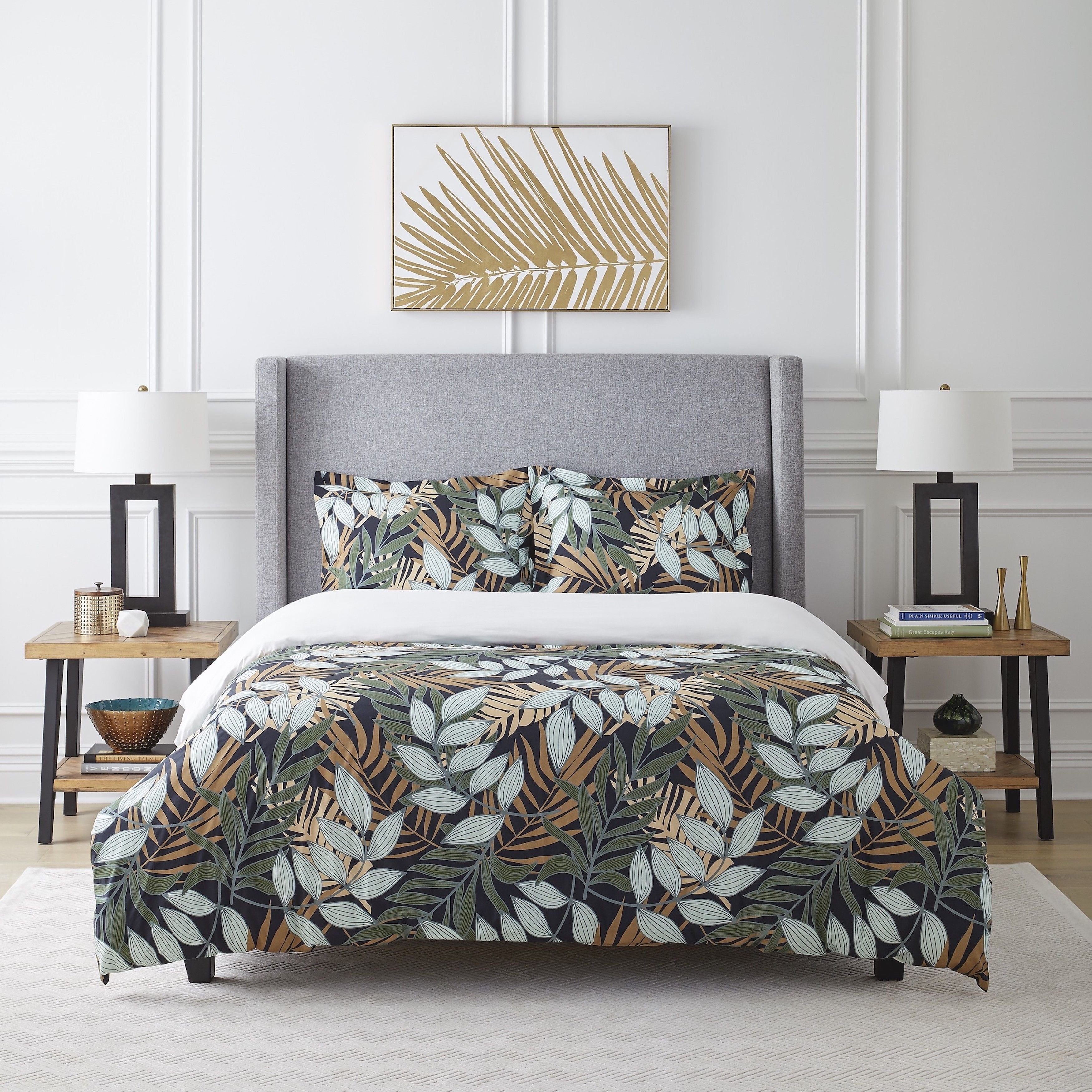  Pointehaven Tropical Nights Cotton Duvet Sets - Tropical Nights - Bonton