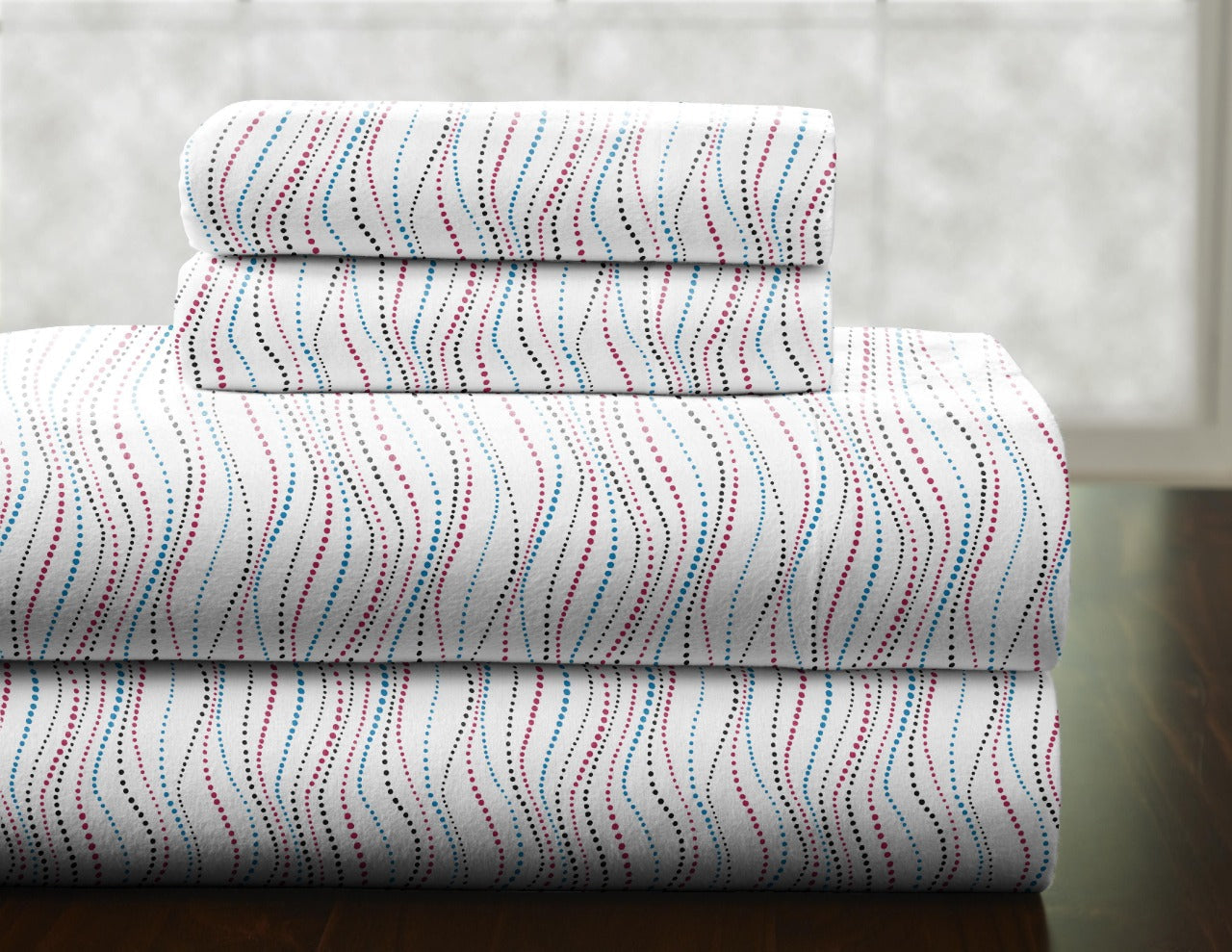  Pointehaven Heavy Weight Flannel Sheet Sets - Metro - Metro - Bonton