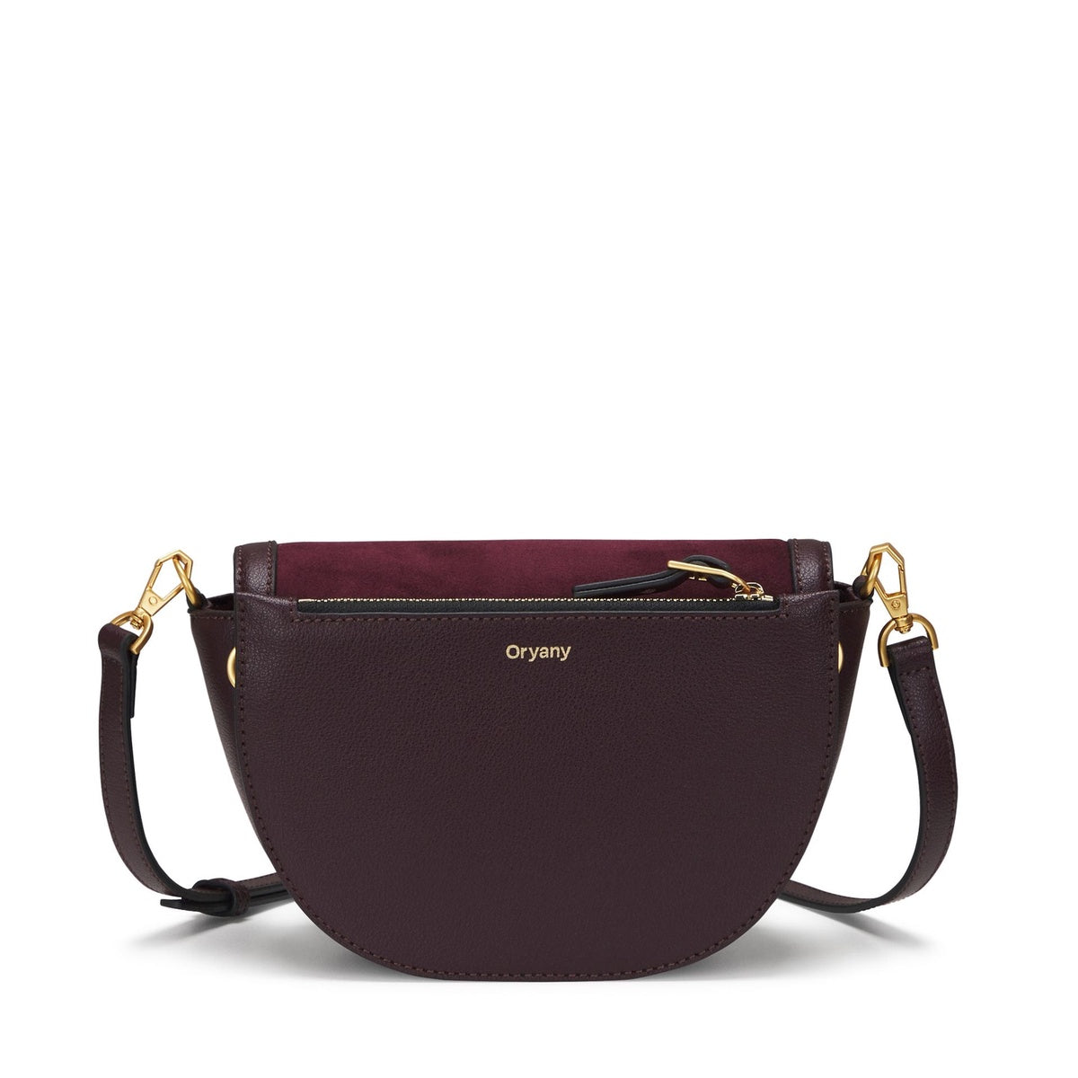  Oryany Lottie Suede  - Small Crossbody - Bordo - Bonton