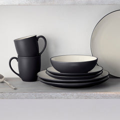 Colorwave 16-Piece Coupe Dinnerware Set, Service for 4