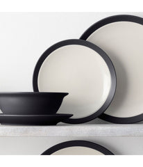 Colorwave Curve 4-Piece Curve Place Setting Graphite