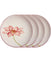 Colorwave Set of 4 Floral Accent Plates