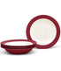  Noritake Colorwave Set of 4 Pasta/Rim Soups - Raspberry - Bonton