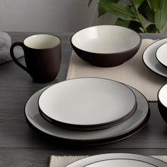 Colorwave 16-Piece Coupe Dinnerware Set, Service for 4