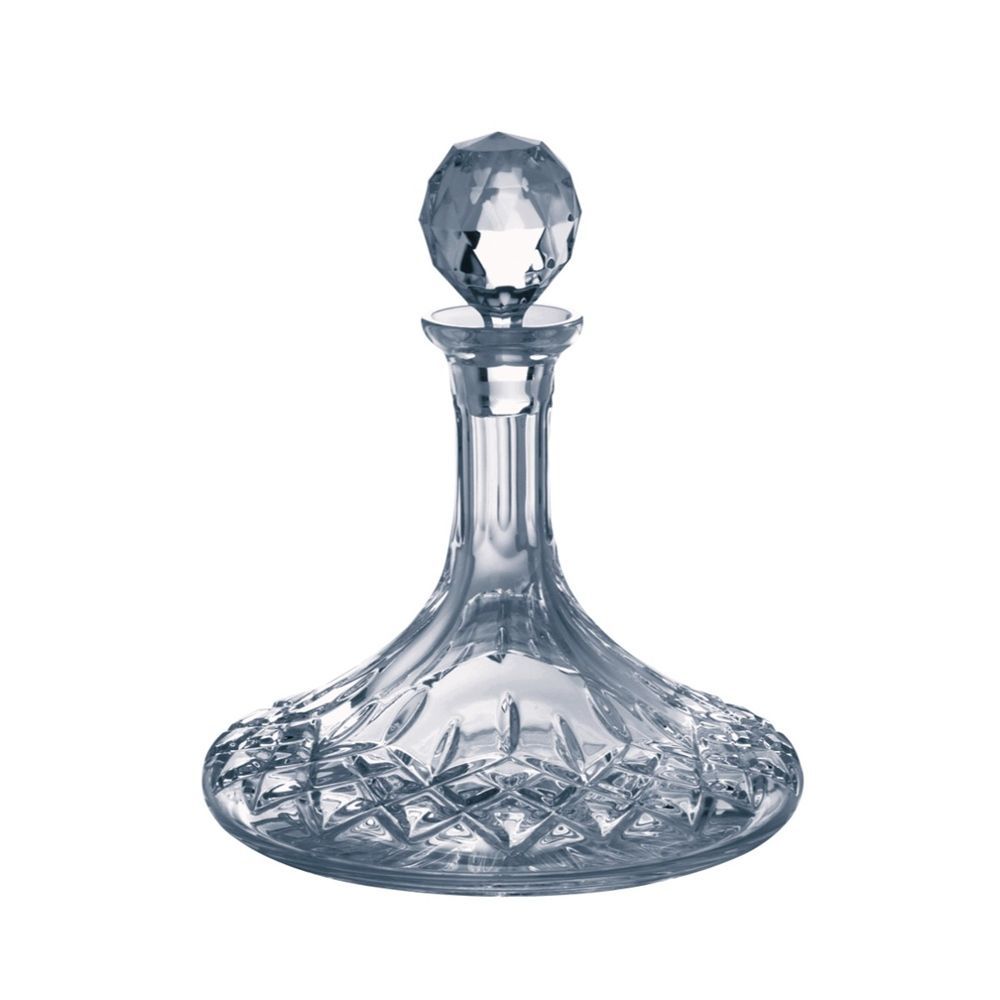  Galway Crystal Longford Ships Decanter - Clear - Bonton