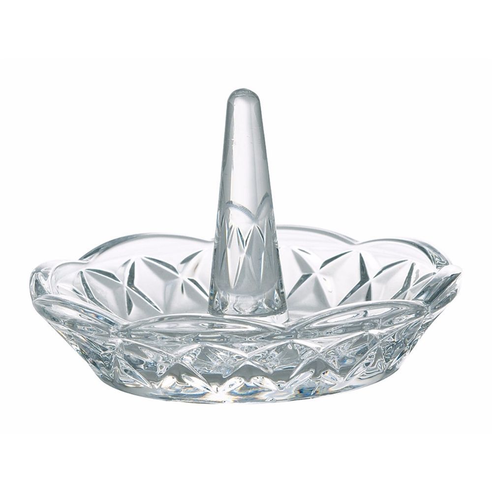  Galway Crystal Ashford Ring Holder - Transparent - Bonton