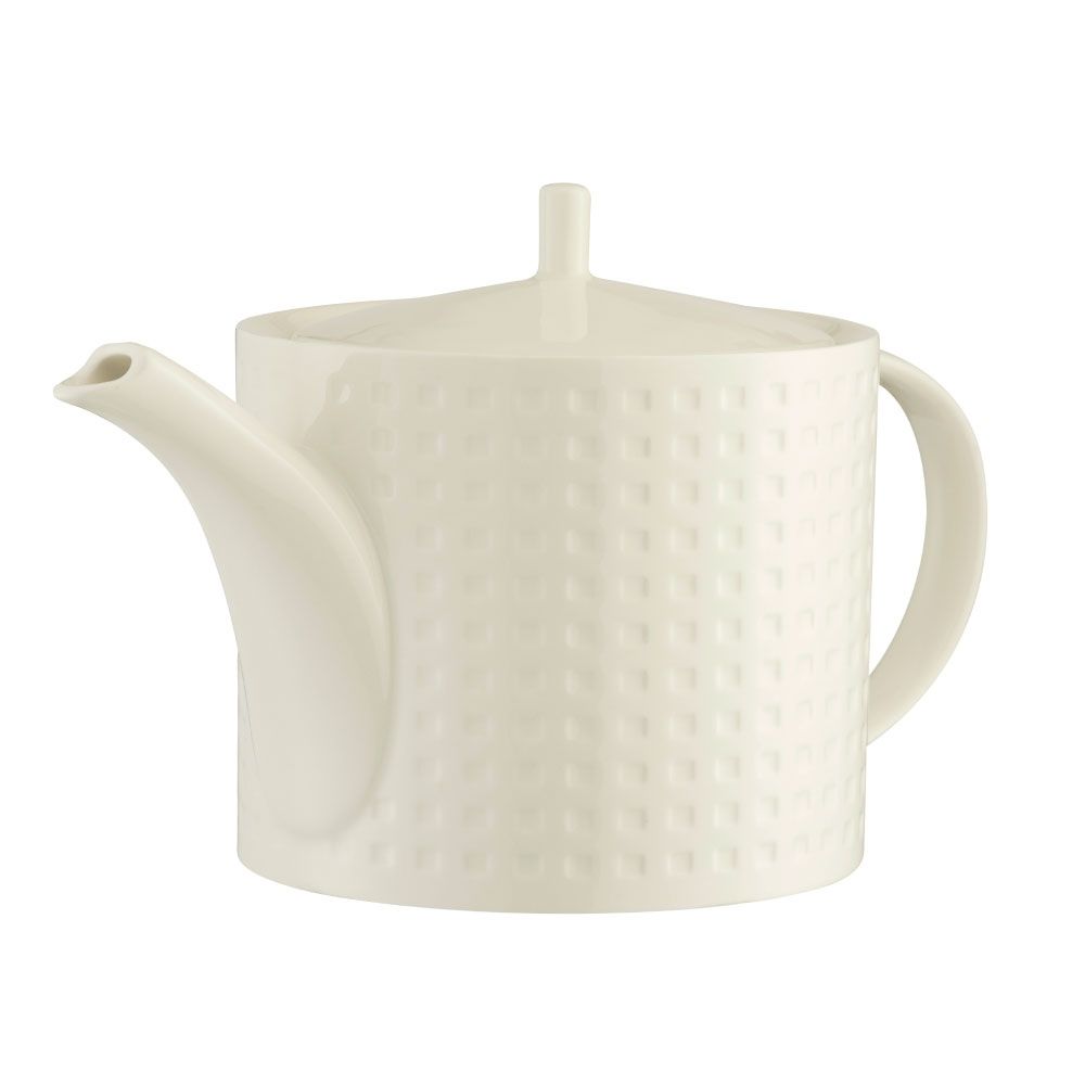  Belleek Living Grafton Teapot - Ivory - Bonton