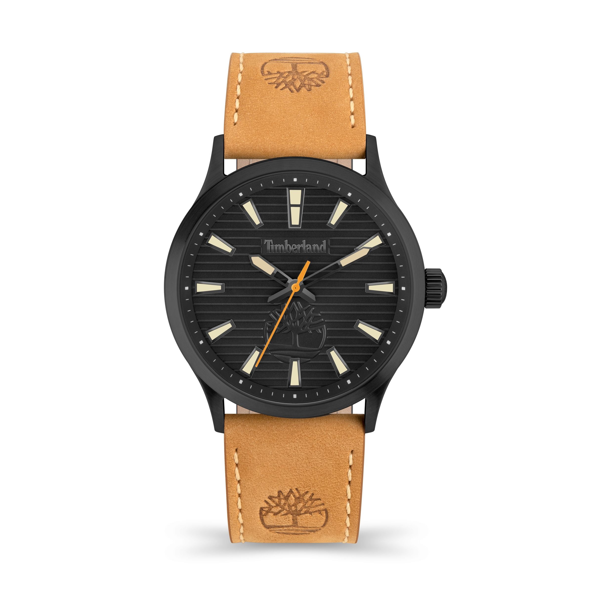  Timberland Men's Trumbull Watch - Black / Wheat - Bonton