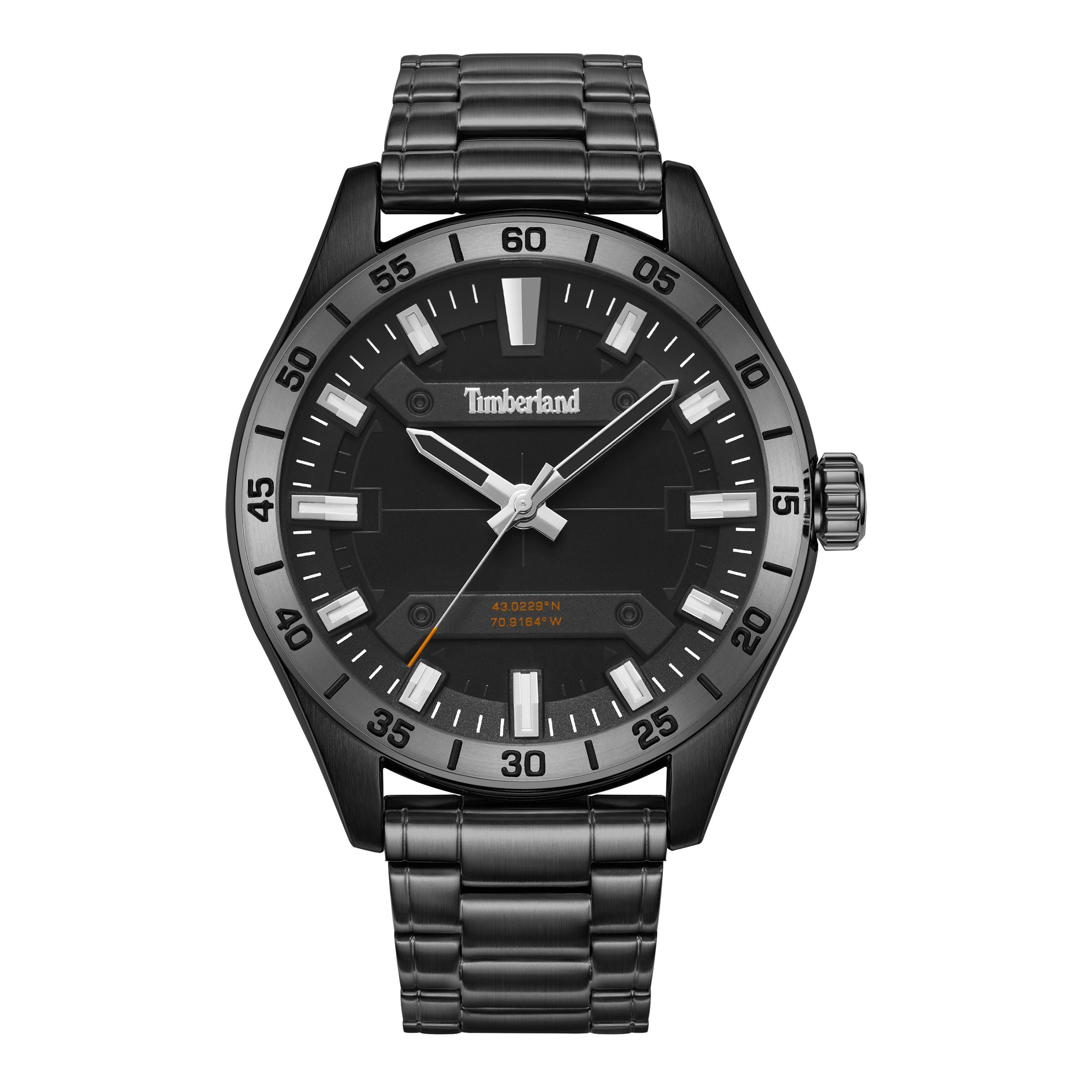  Timberland Calverton Men's Watch - Black / Black - Bonton