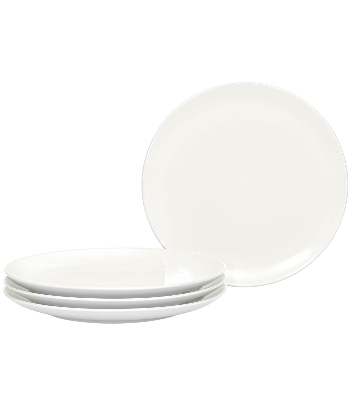  Noritake Colorwave Set of 4 Coupe Dinner Plates - White - Bonton