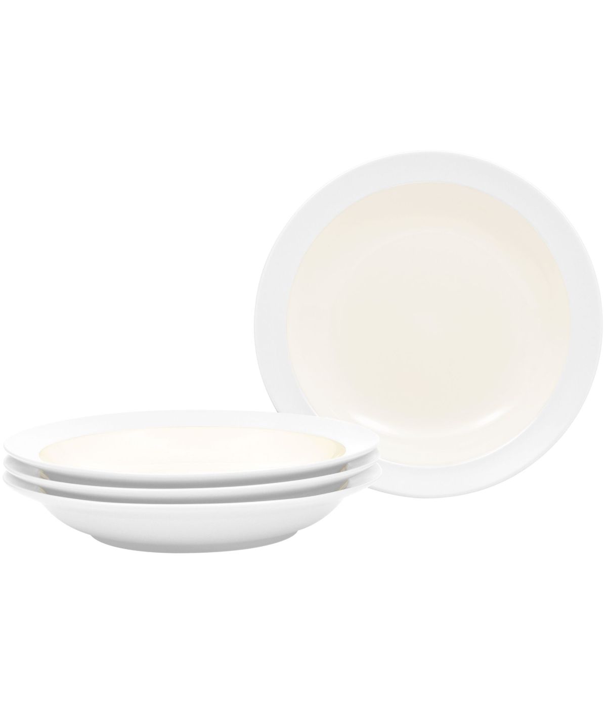  Noritake Colorwave Set of 4 Pasta Bowls - White - Bonton