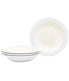  Noritake Colorwave Set of 4 Pasta/Rim Soups - White - Bonton