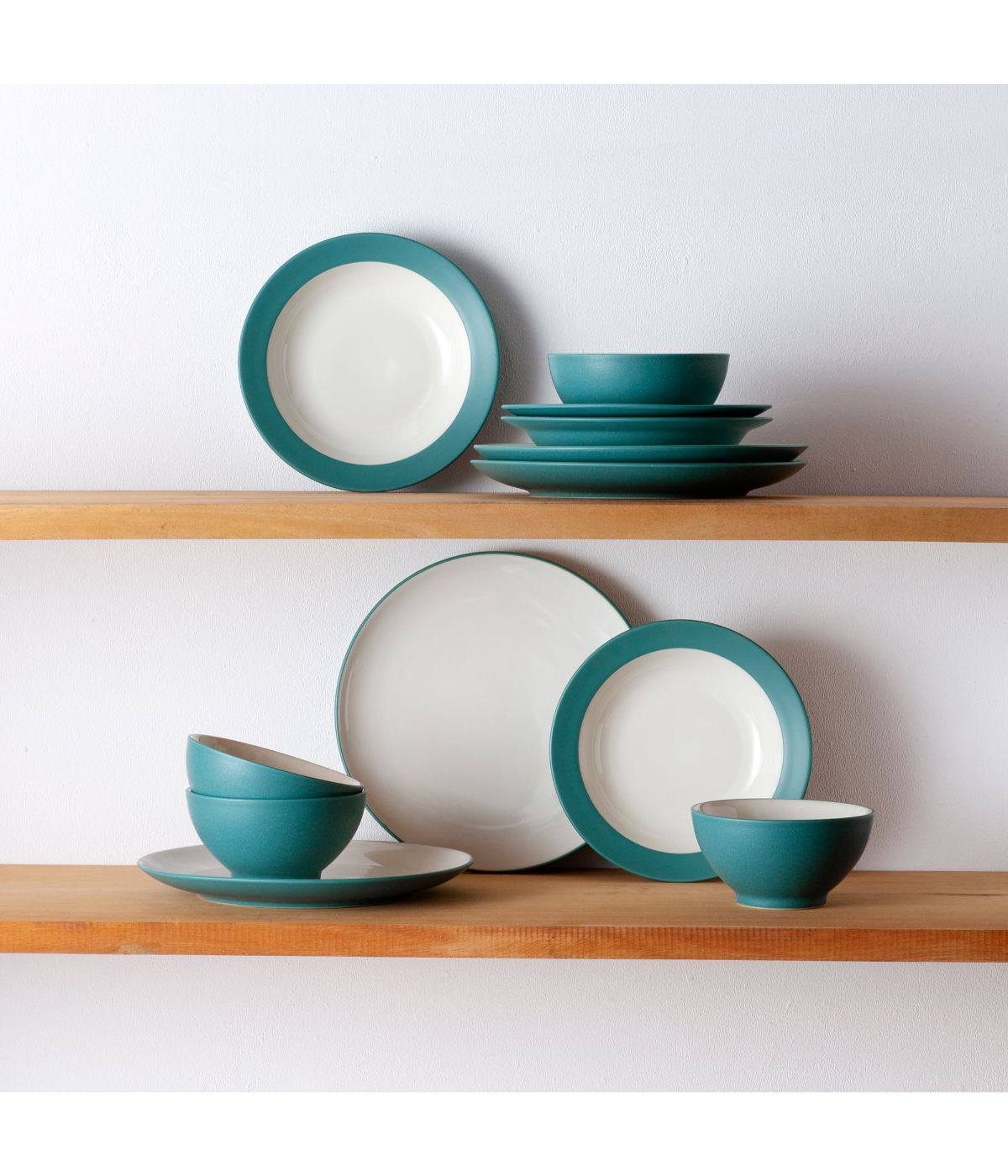  Noritake Colorwave 12 Piece Coupe Set, Service for 4 - Turquoise - Bonton