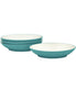  Noritake Colorwave Set of 4 Coupe Pasta Bowls - Turquoise - Bonton