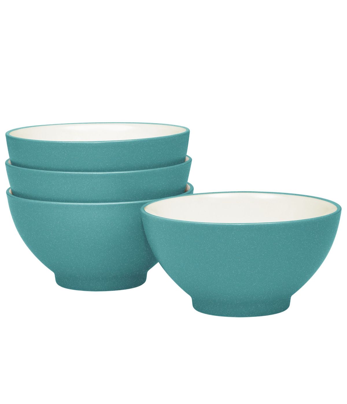  Noritake Colorwave Set of 4 Rice Bowls - Turquoise - Bonton