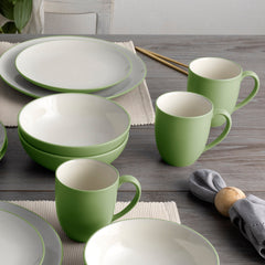 Colorwave 16-Piece Coupe Dinnerware Set, Service for 4