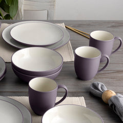 Colorwave 16-Piece Coupe Dinnerware Set, Service for 4