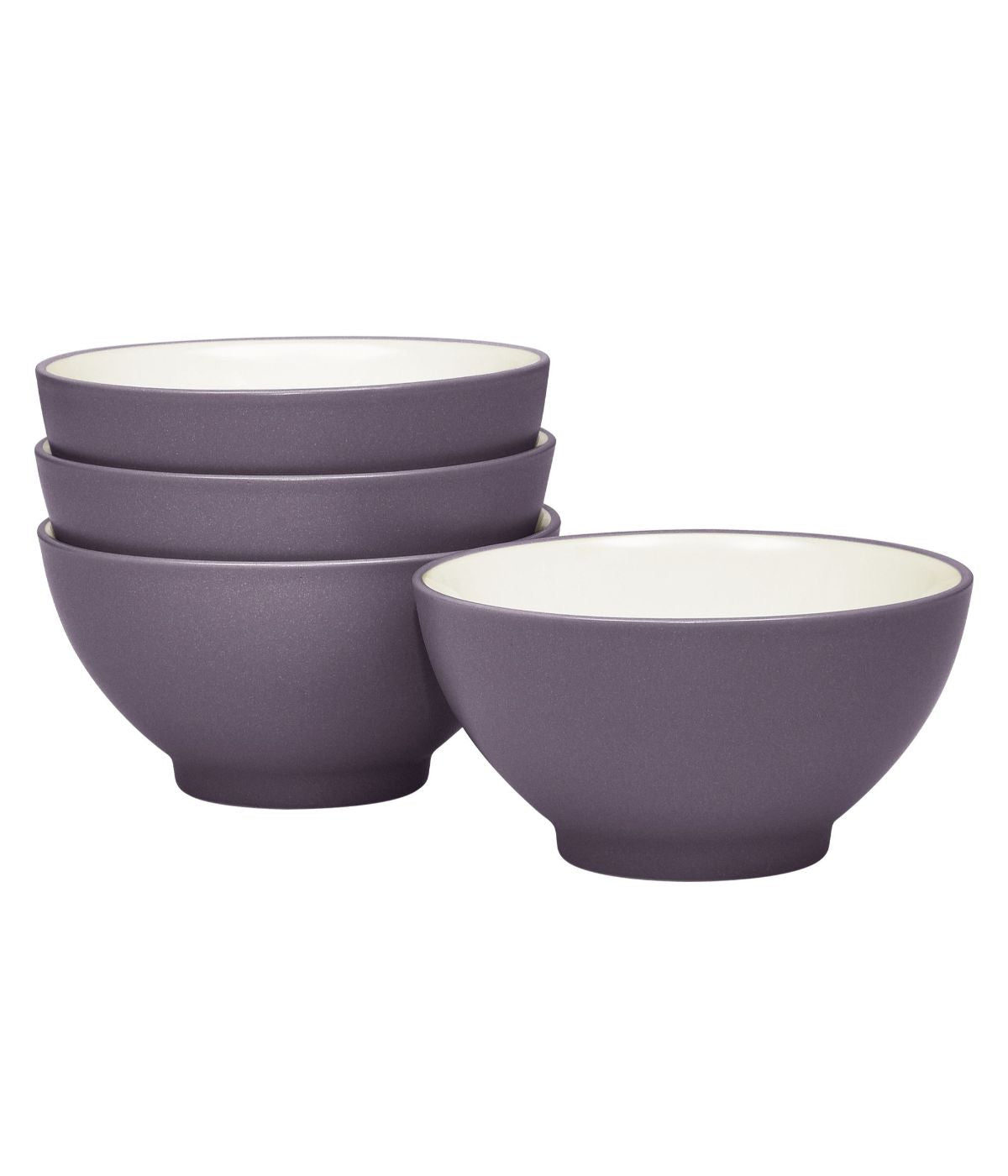  Noritake Colorwave Set of 4 Rice Bowls - Plum - Bonton