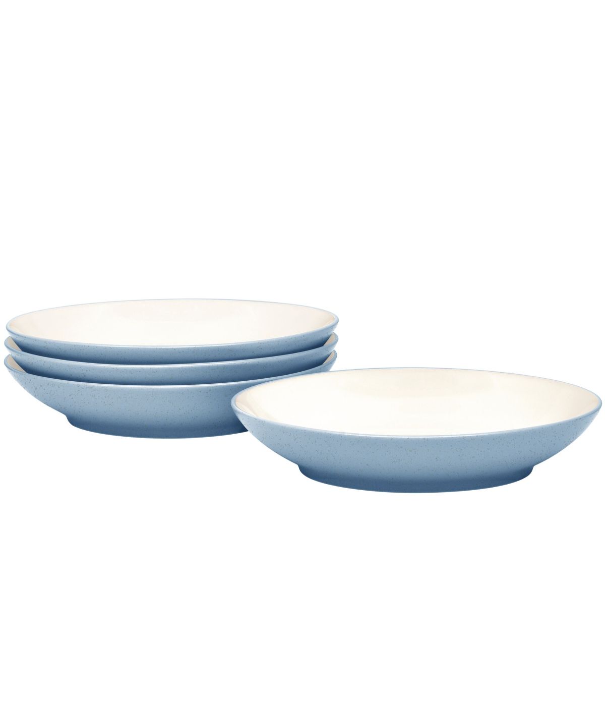  Noritake Colorwave Set of 4 Coupe Pasta Bowls - Ice - Bonton