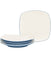 Colorwave Set of 4 Square Dinner Plates