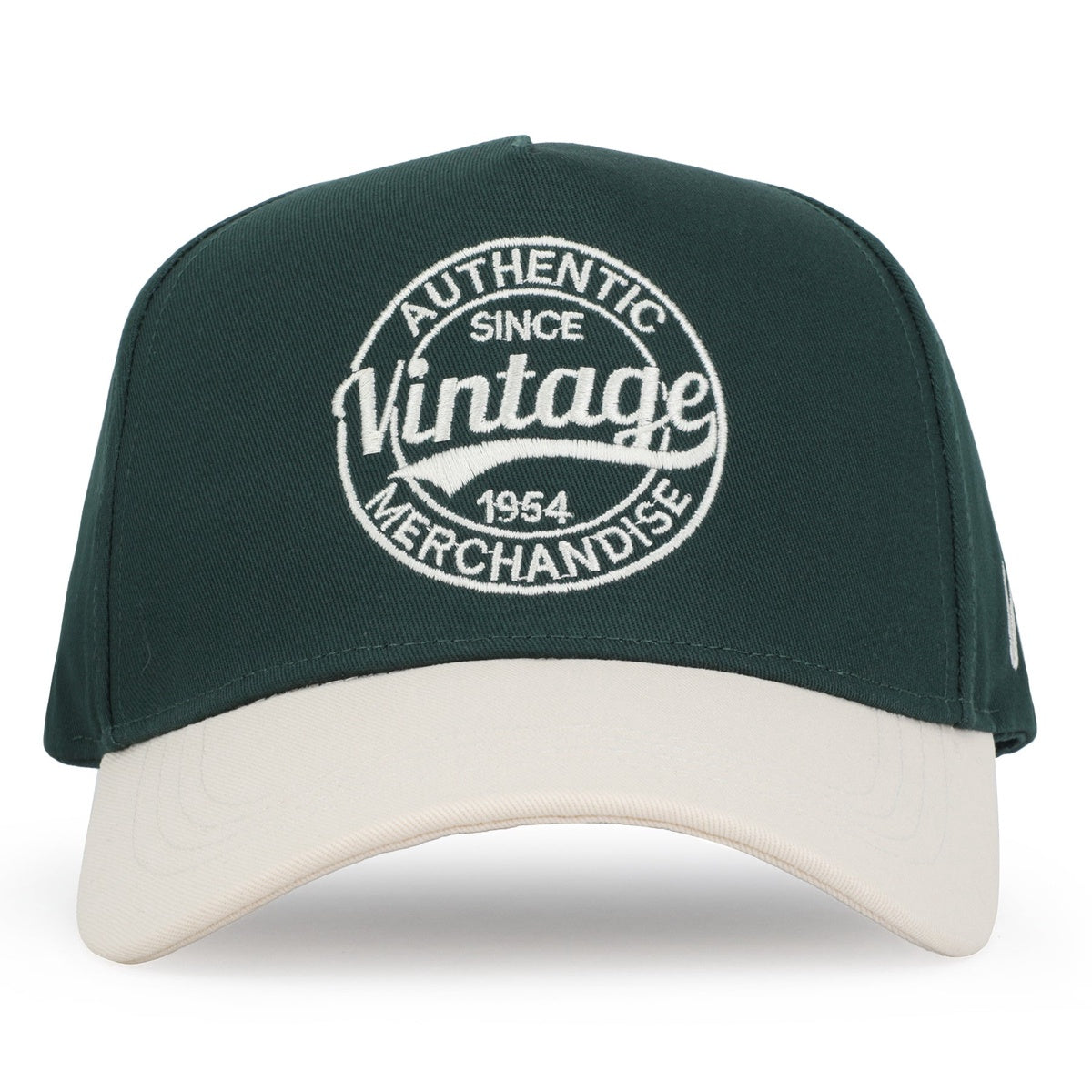  Vintage Havana Vintage Havana Trucker Hat for Women & Men – Green & Tan Adjustable Cap – Embroidered 
